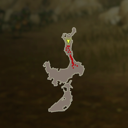 リンクの特訓 槍のマップ