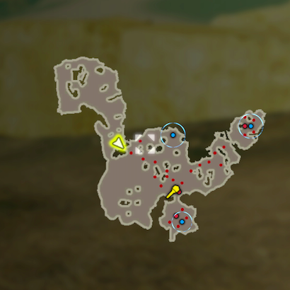 謎の失踪事件のマップ