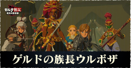 ゲルドの族長ウルボザの攻略チャート