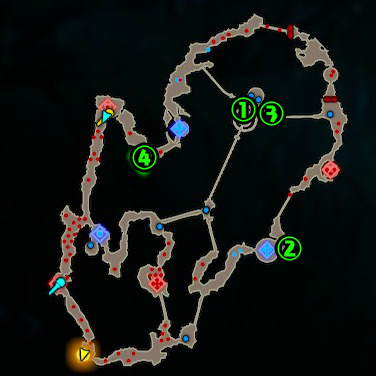 ゾーラの里コログマップ