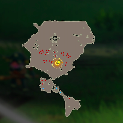 響く足音のマップ