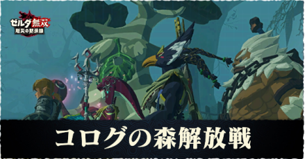 コログの森解放戦の攻略チャート