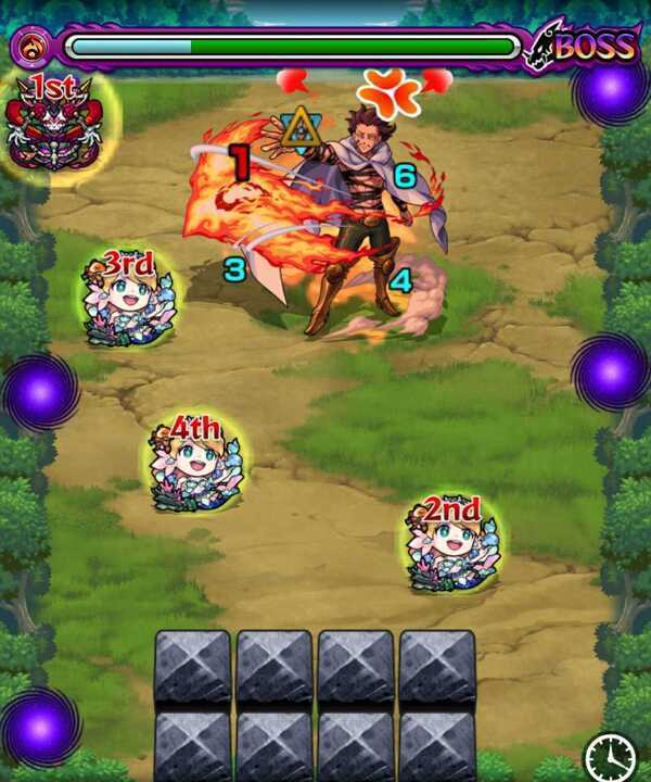 モンスピート ボス1 移動後