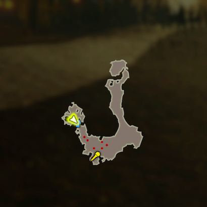 ゼルダ姫付護衛騎士のマップ