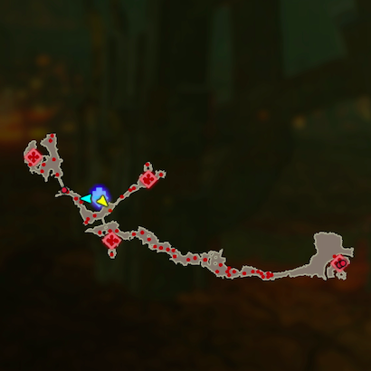 ゴロンの巨岩のマップ