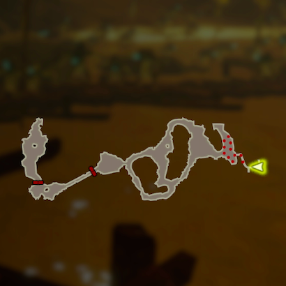 雷の特訓 中位のマップ