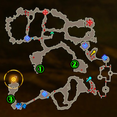 ゴングル山コログマップ