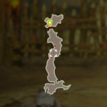 紙一重の試練 中位のマップ