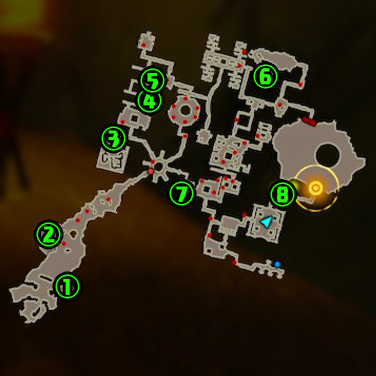 イーガ団のアジトコログマップ