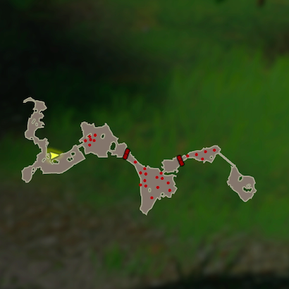 大妖精を探して草原のマップ