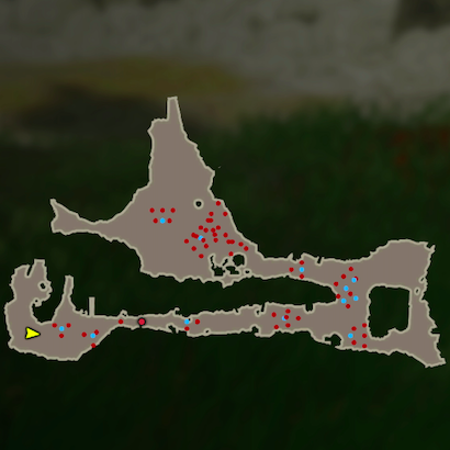 大妖精を探して戦場のマップ