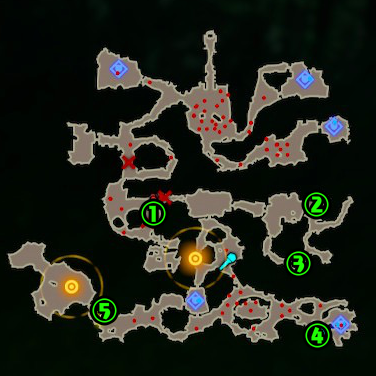 樹海ダムゼルコログマップ