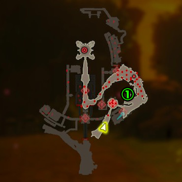 ハイラル城コログマップ