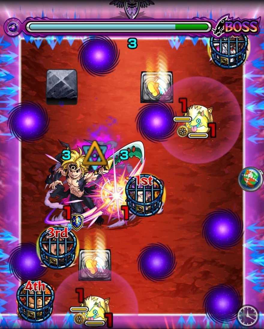 最強vs最凶 ボス1 クロスドクロ処理後