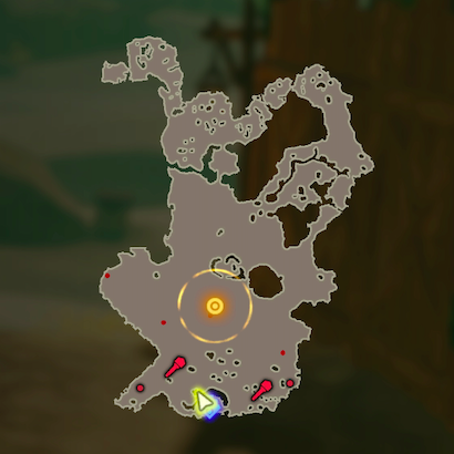 砂塵の防衛戦のマップ