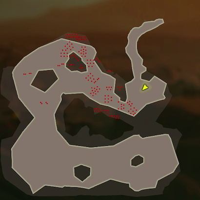 イーガ団追撃のマップ