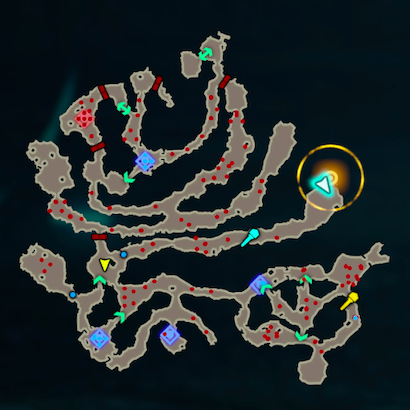 ハイラル西部救援戦のマップ