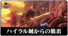 ハイラル城からの脱出
