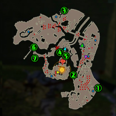 始まりの台地コログマップ