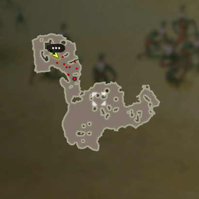 ルージュの族長修練のマップ