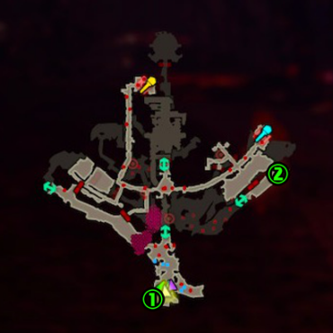 ハイラル城下層コログマップ