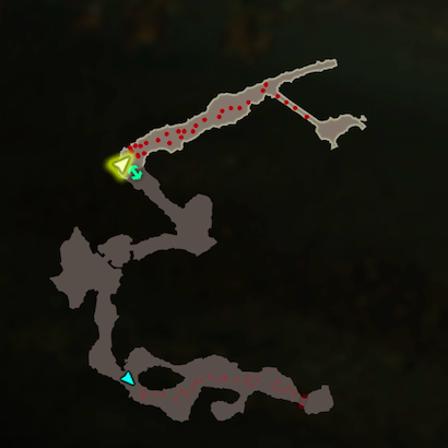 炎と雷の特訓のマップ