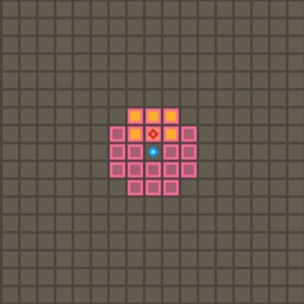 シャドーキャプチャーの範囲