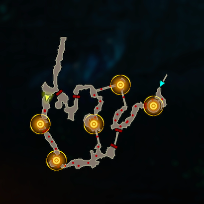 ゾーラの里を護れのマップ