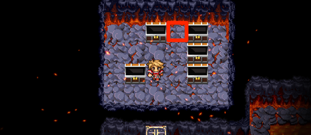 ⑨宝箱付近 敵出現位置