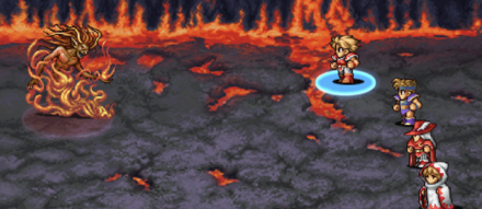 冷気属性が弱点の敵