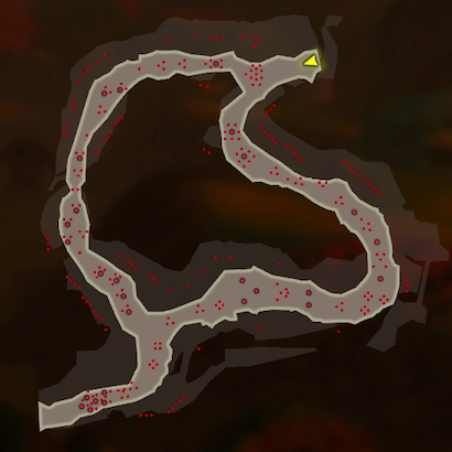 ミズーダ湖鎮圧作戦のマップ