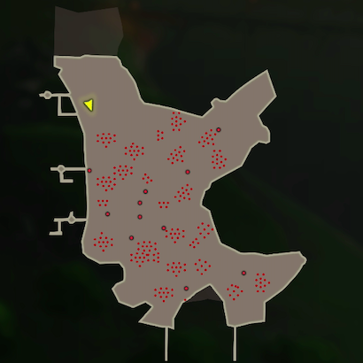 熱き力のマップ