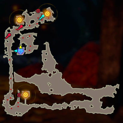 アッカレ砦防衛戦のマップ