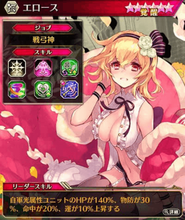 ファンキル エロース 覚醒 の評価とおすすめ姫型 ゲームエイト