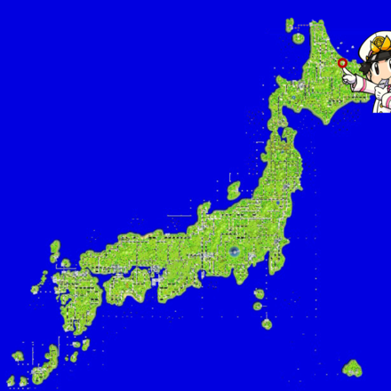 遠軽のマップ画像