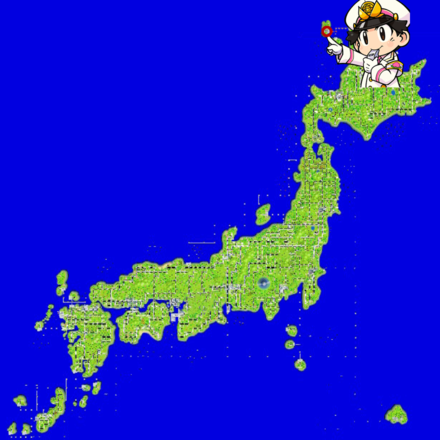 礼文のマップ画像