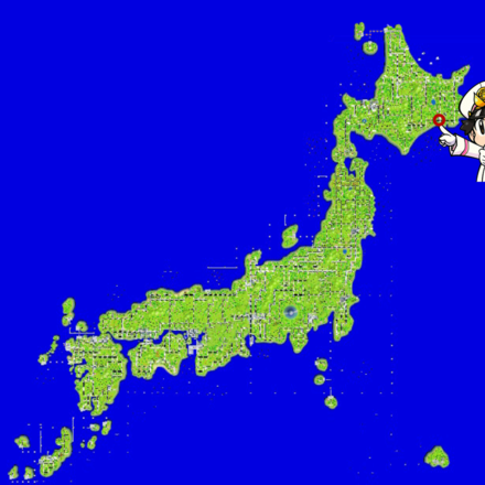 釧路のマップ画像