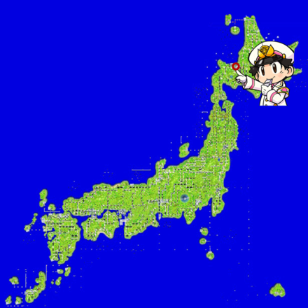 札幌のマップ画像