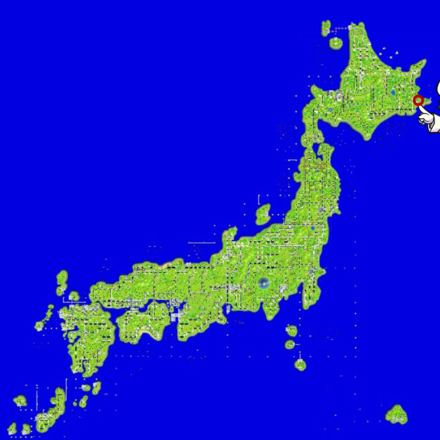 根室のマップ画像