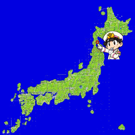 函館のマップ画像