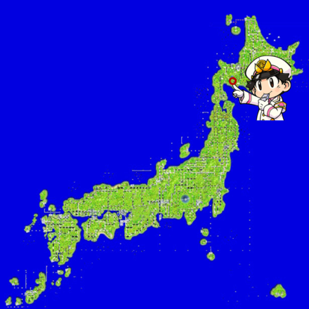 登別のマップ画像