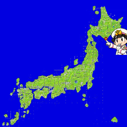 襟裳のマップ画像