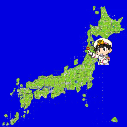 弘前のマップ画像