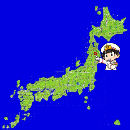 盛岡のマップ画像