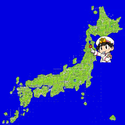 青森のマップ画像