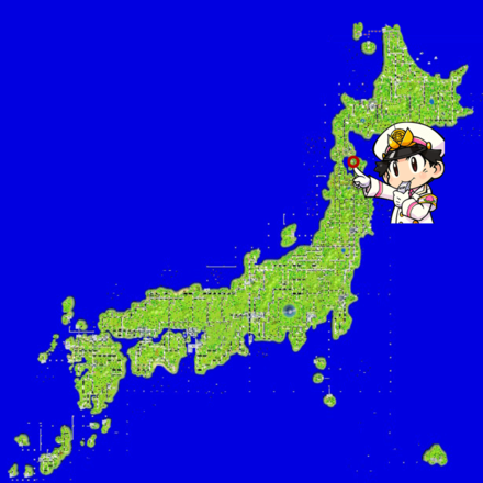 大間のマップ画像