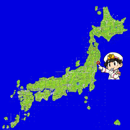 松島のマップ画像