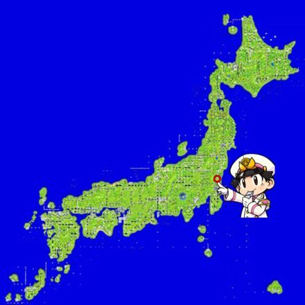 土浦のマップ画像