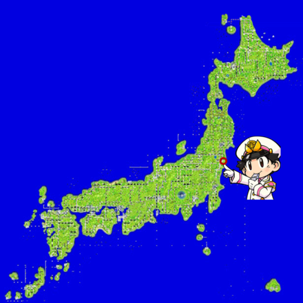 北茨城のマップ画像