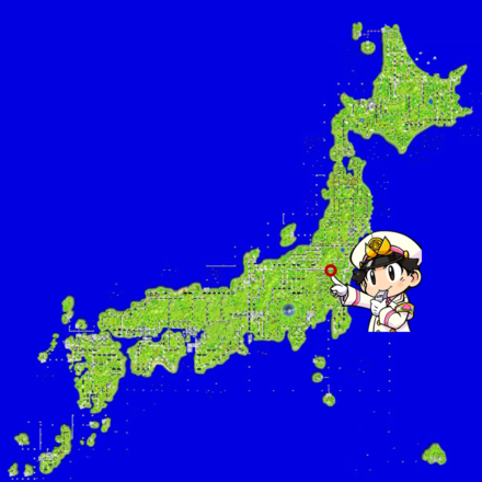 栃木のマップ画像